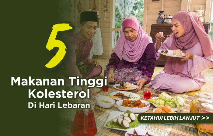 5 Makanan Tinggi Kolesterol di Hari Lebaran